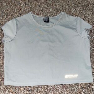 Womens ECHT Crop Workout Top